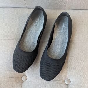 ALLBIRDS Tree Breezers Black Ballet Closed Toe Flats Shoes Womens Size 10